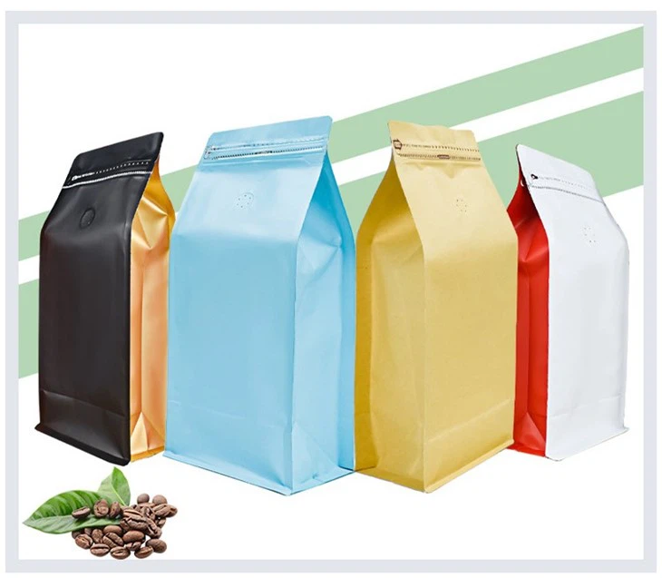 Lagskiptir Kraftpappírspokar með rennilás