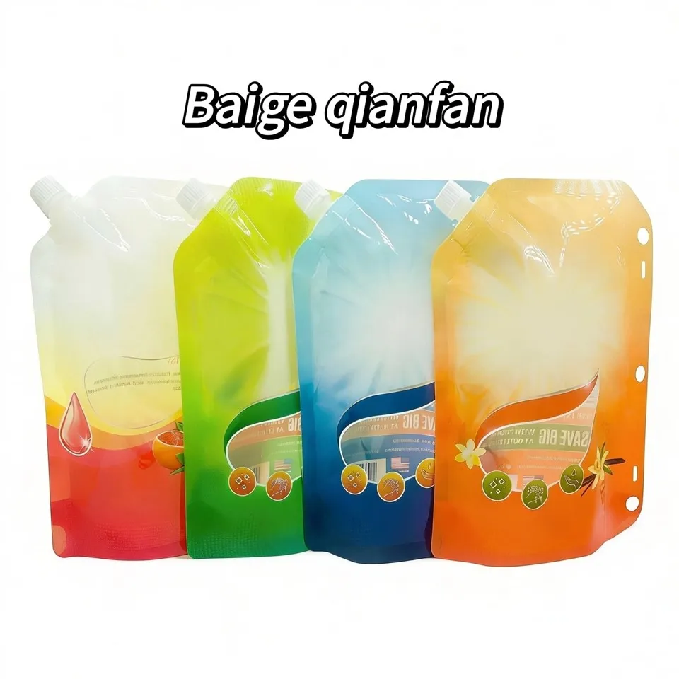 Poki fyrir þvottaefnisstút