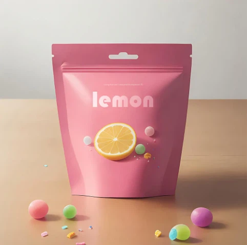 Vinsæll plastmatpoki Rennilás Plastpoki Sérsniðin mynsturpakkning Plastmatarpokar