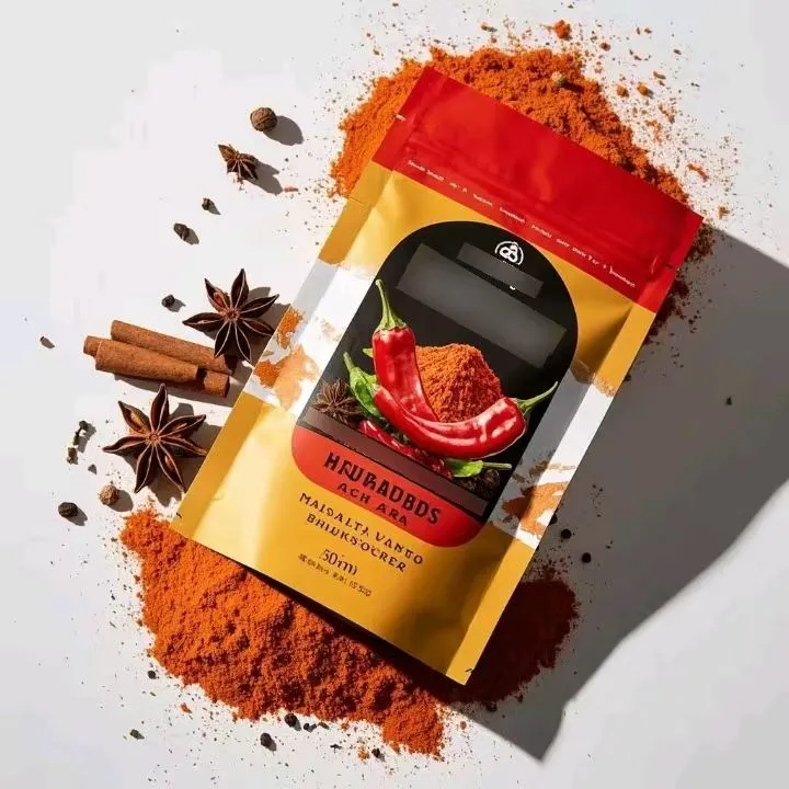 ReseaLable rennilás - Sérsniðnar stærðir og lógóprentun (MoQ 500pcs) fyrir matvælaör eftir kryddpökkum poka