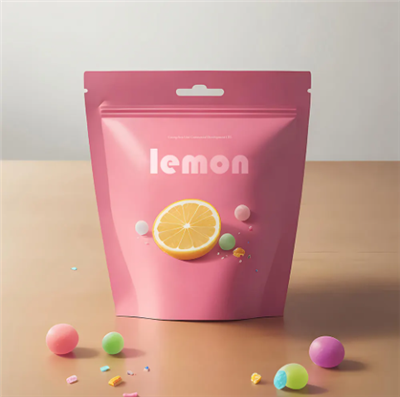 Vinsæll matarpoki úr plasti Rennilás Plastpoki Sérsniðin mynsturpakkning Plastmatpokar